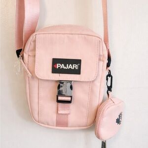 Pajar Light Pink Crossbody Bag